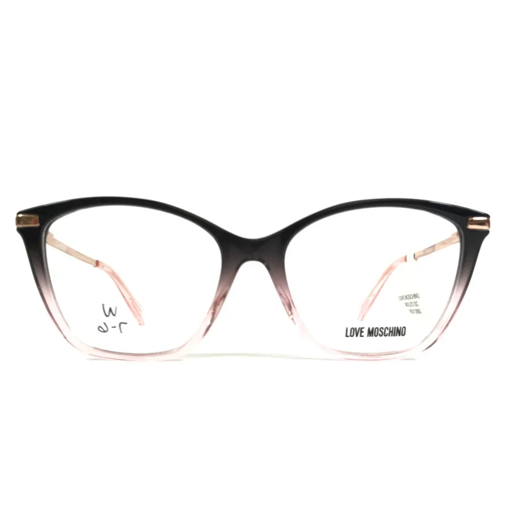 Love Moschino Eyeglasses Frames MOL572SAM 03H2 Blackpink Butterfly 53-17-140